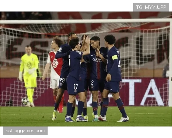 巴黎对阵摩纳哥国家德比，半场战成1-1平